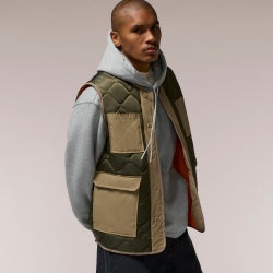 Men's - LCKR Kinji Quilted Puffer Vest - Petrified Oak/Olive