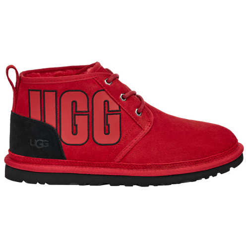 Shop Ugg Mens  Neumel Graphic Outline In Red/black