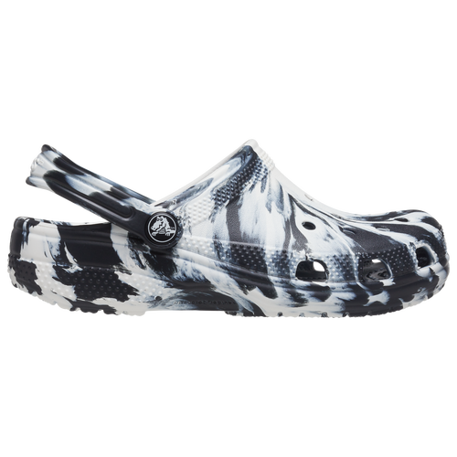 

Crocs Boys Crocs Classic Marbled Clog - Boys' Preschool Shoes Black/White Size 12.0