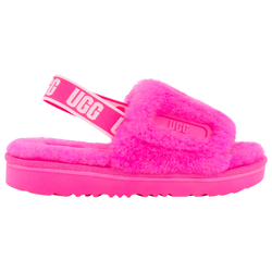 Girls' Grade School - UGG Disco Slide - Pink/Pink