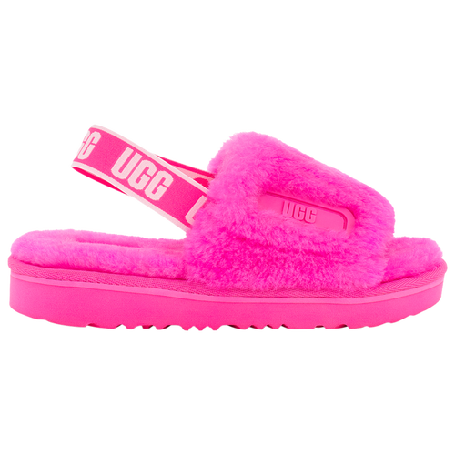 

UGG Girls UGG Disco Slide - Girls' Grade School Shoes Pink/Pink Size 04.0