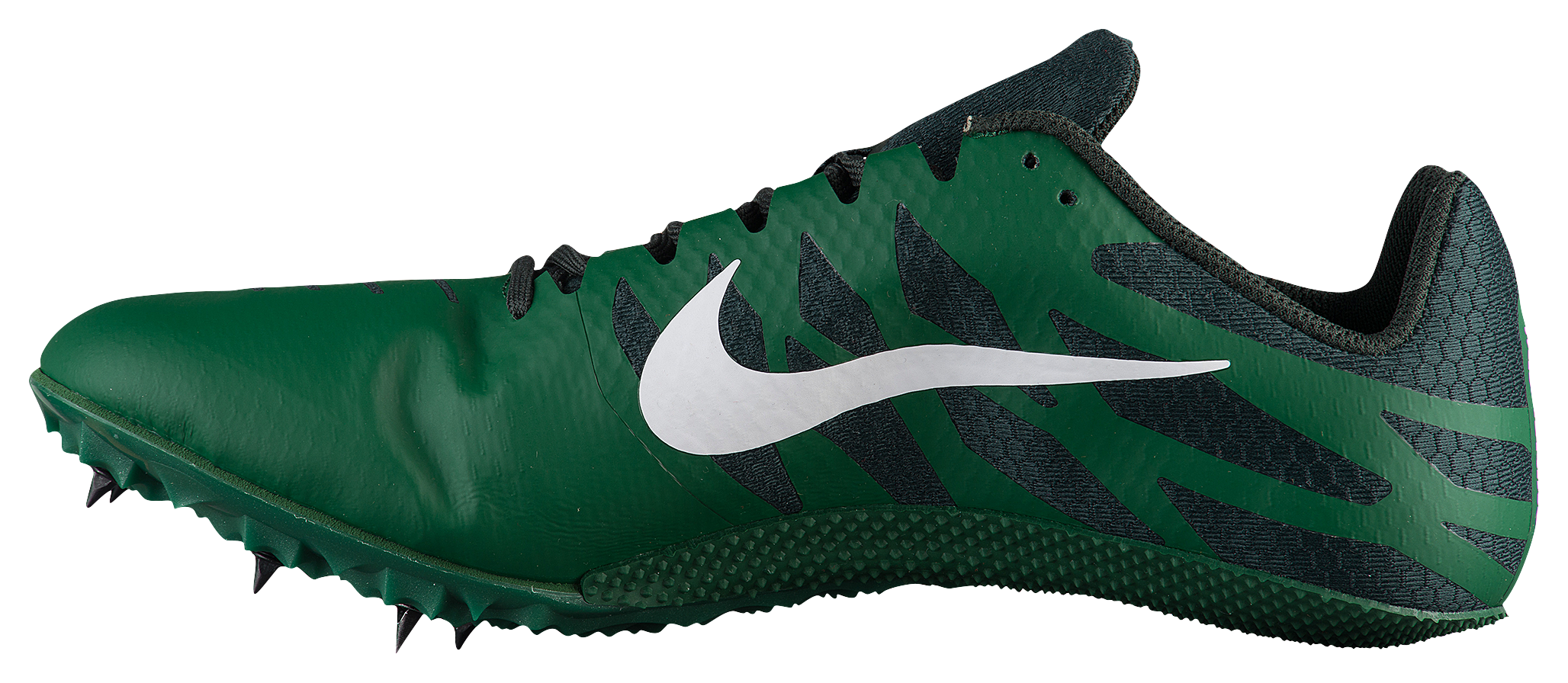 green track spikes