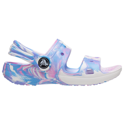 Girls' Toddler - Crocs Classic Sandal - Pink/White