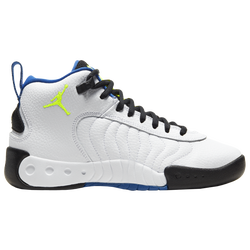 Boys' Grade School - Jordan Jumpman Pro - White/Volt/Black