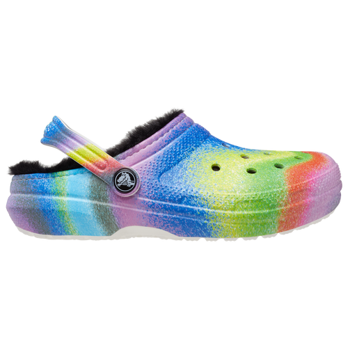  - Crocs Classic Lined Clogs - Black/Multi