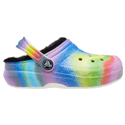 Girls' Toddler - Crocs Classic Lined Clogs - Multi/Black