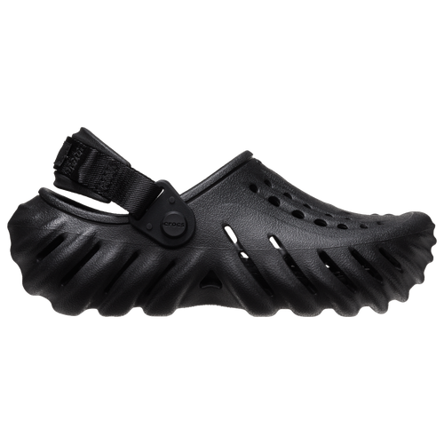 

Boys Crocs Crocs Echo Clogs - Boys' Grade School Shoe Black/Black Size 06.0