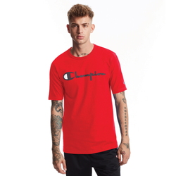 Men's - Champion Script 22 T-Shirt - Red