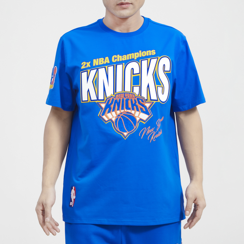 

Pro Standard Mens Pro Standard Knicks Wheat T-Shirt - Mens Blue/Blue Size M