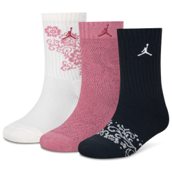 Youth - Jordan 3 Pack Crew Socks - Black/Multi