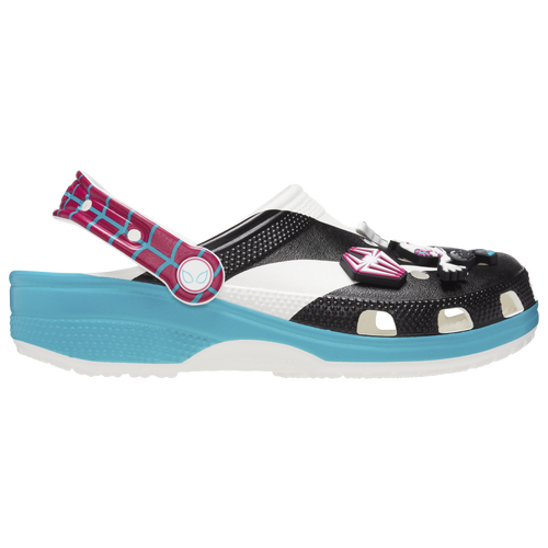 Crocs Womens  Ghost-spider Classic Clog In White/black