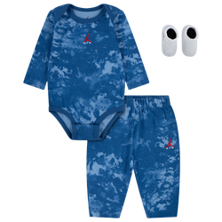 Boys' Infant - Jordan 3 Piece Acid Wash Set - Blue/White