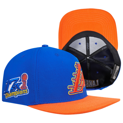 

Pro Standard Pro Standard Lakers BOC Wool Snapback Hat - Adult Royal Blue/Orange Size One Size