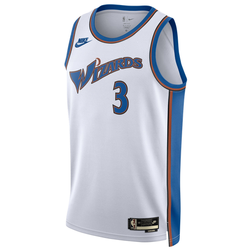 

Nike Mens Washington Wizards Nike Wizards HWC Jersey - Mens White/Black Size S