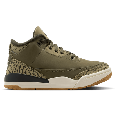 Jordan Retro 3 - MEDIUM OLIVE/NEUTRAL OLIVE