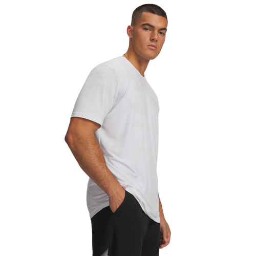 Under Armour Vanish Energy Printed SS - Under Armour White/Gray