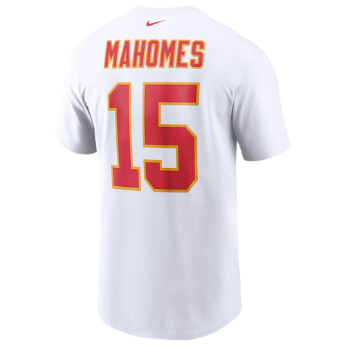 

Nike Mens Patrick Mahomes Nike Chiefs Name & Number T-Shirt - Mens White/White Size XL