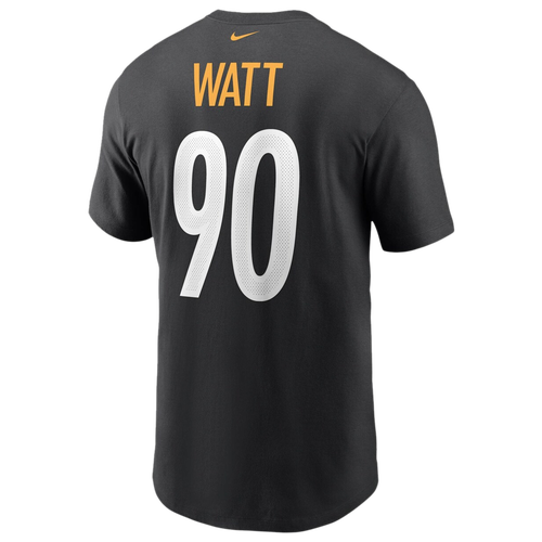 

Nike Mens Tj Watt Nike Steelers Name & Number T-Shirt - Mens Black/Black Size M