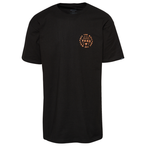 

Vans Mens Vans Bandana Paisley T-Shirt - Mens Orange/Black Size S