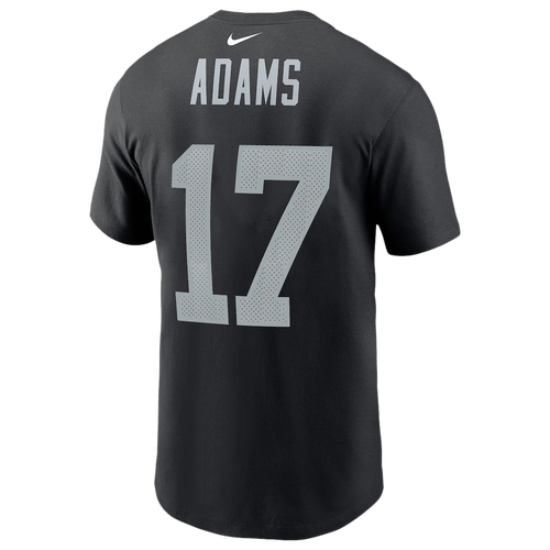 

Nike Mens Davante Adams Nike Raiders Name & Number T-Shirt - Mens Black/Black Size M