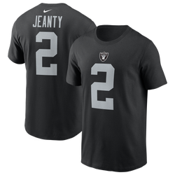 Men's - Nike Ashton Jeanty Raiders Short Sleeve T-Shirt - Black