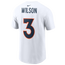 Nike Broncos Name & Number T-Shirt - Men's White/White