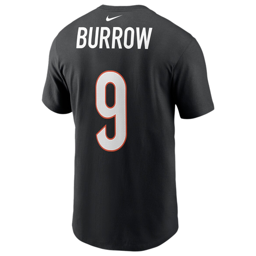 

Nike Mens Joe Burrow Nike Bengals Name & Number T-Shirt - Mens Black/Black Size L