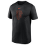 Nike Giants Large Logo Legend T-Shirt - Men's Black/Black