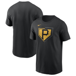 Men's - Nike Pittsburgh Pirates Icon T-Shirt - Black