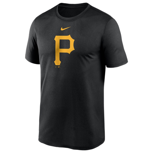 

Nike Mens Pittsburgh Pirates Nike Pirates Large Logo Legend T-Shirt - Mens Black/Black Size M