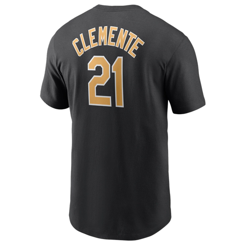 

Nike Mens Roberto Clemente Nike Pirates Cooperstown Collection T-Shirt - Mens Black Size L