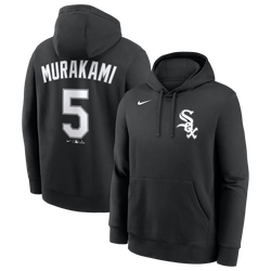 Men's - Nike White Sox Name and Number Hoodie - Black