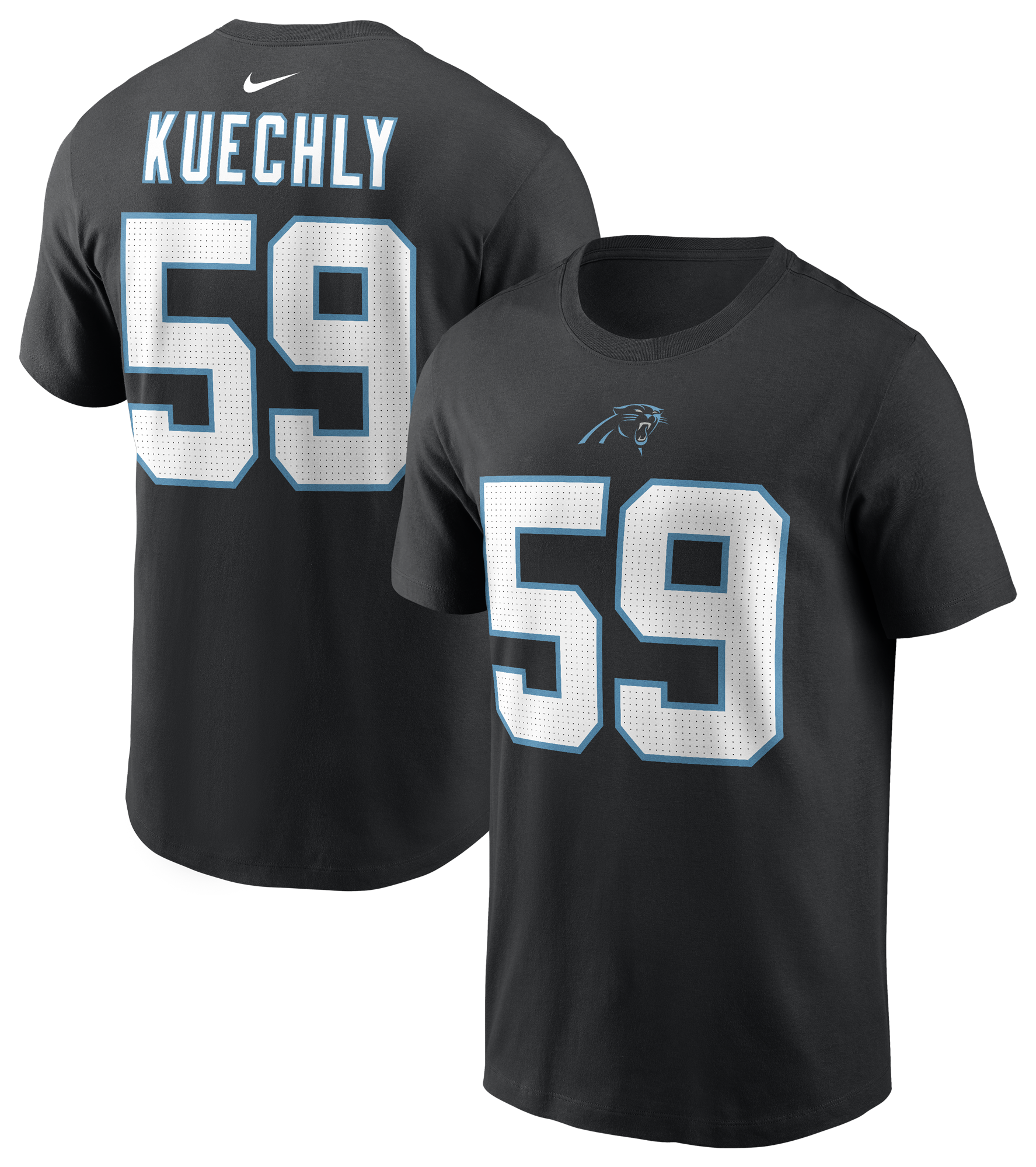 Nike Panthers Luke Kuechly Retired Player T-Shirt - Men's
