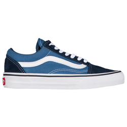 Boys' Grade School - Vans Old Skool - Blue/White/Navy