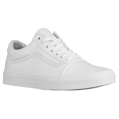 

Vans Mens Vans Old Skool - Mens Shoes White/True White Size 8.0