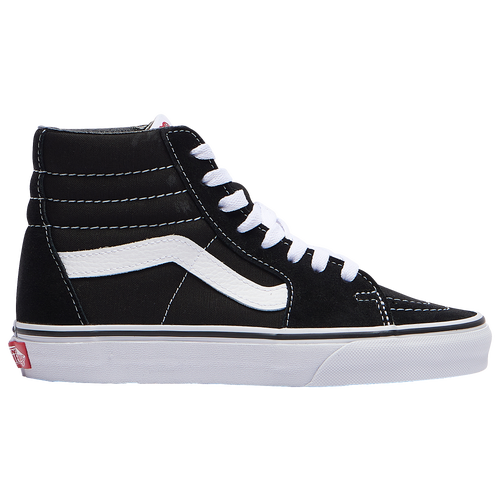 

Boys Vans Vans Sk8-Hi - Boys' Grade School Shoe Black/True White Size 07.0