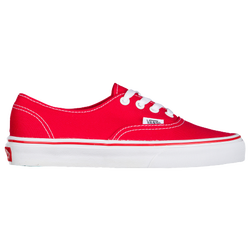 Boys' Grade School - Vans Authentic - Red/White