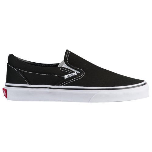 

Vans Boys Vans Classic Slip On - Boys' Grade School Shoes Black/White Size 06.5