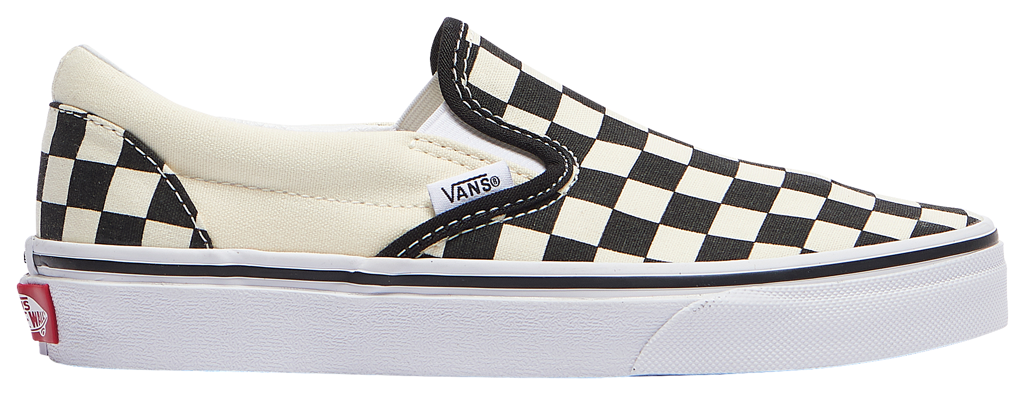 grade school checkered vans