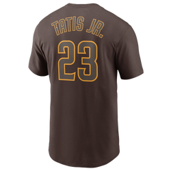 Men's - Nike Padres Player Name & Number T-Shirt - Brown/Brown