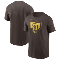 Men's - Nike San Diego Padres Icon T-Shirt - Dark Cinder