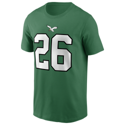 Men's - Nike Eagles Name & Number T-Shirt - Pine Green