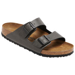 Men's - Birkenstock Arizona Cork Sandals - Grey/Beige
