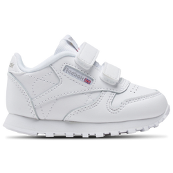 Boys' Toddler - Reebok Classic Leather - White/Carbon/Vector Blue