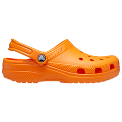 Men's - Crocs Classic Clogs - Orange/Orange