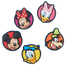 Crocs Disney & Mickey Mouse & Friends 5 Pack Multi/Multi