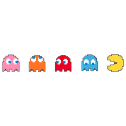 Men's - Crocs Jibbitz Pacman 5-Pack - Multi