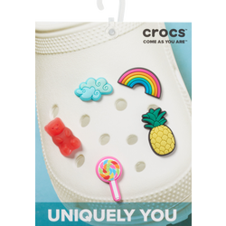 Adult - Crocs Jibbitz Happy Candy 5 Pack - Multi