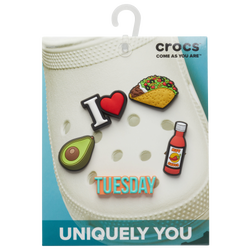 Adult - Crocs Jibbitz Charms Taco Tuesday (5-Pack) - Multi