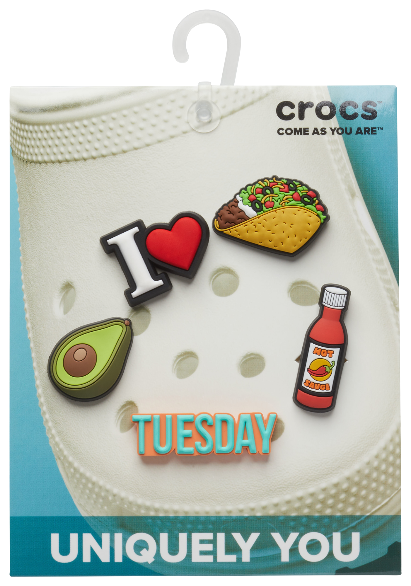 Crocs Jibbitz Charms Taco Tuesday (5-Pack)